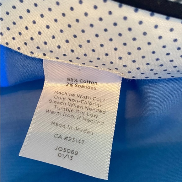 Talbots woman’s sky Blue cropped Pants sz 16w CURVY - Picture 10 of 10